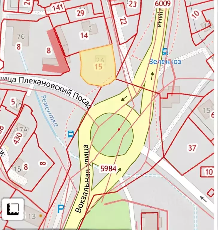 Участок в Псковская область, Псков Огородная ул., 2А (9.5 сот.) - Фото 1