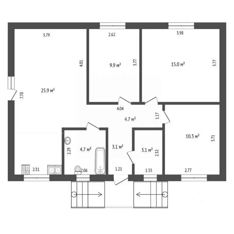 Дом в Краснодарский край, Новороссийск городской округ, Семигорский ... - Фото 2