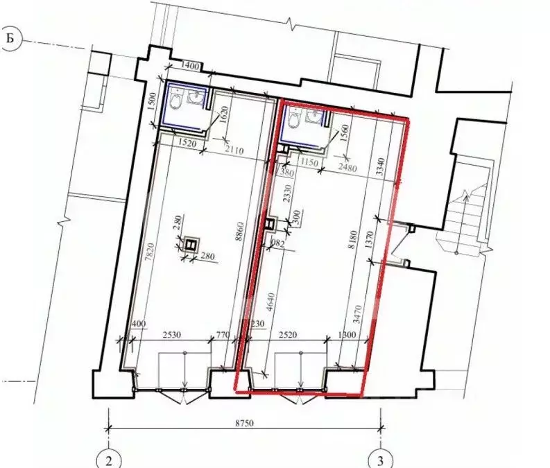 Торговая площадь в Москва ул. Фридриха Энгельса, 23С3 (33 м) - Фото 2