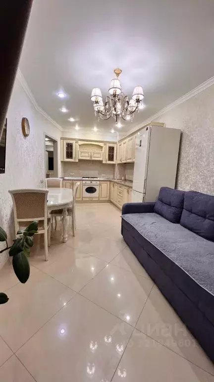 2-к кв. Северная Осетия, Владикавказ ул. Шамиля Джикаева, 2А (53.0 м) - Фото 1