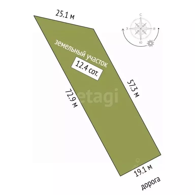 Участок в Крым, Кировский район, Первомайское с/пос, с. Изюмовка ул. ... - Фото 2