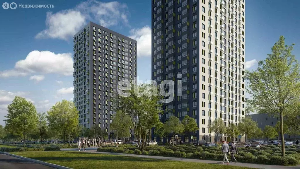 2-комнатная квартира: Тюмень, Полевая улица, 117к1 (55.4 м) - Фото 1