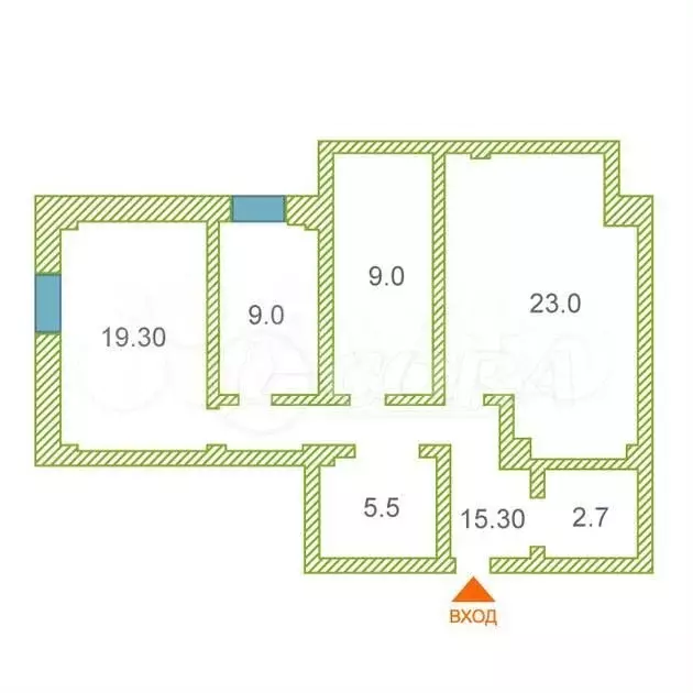 3-к. квартира, 90 м, 20/20 эт. - Фото 0