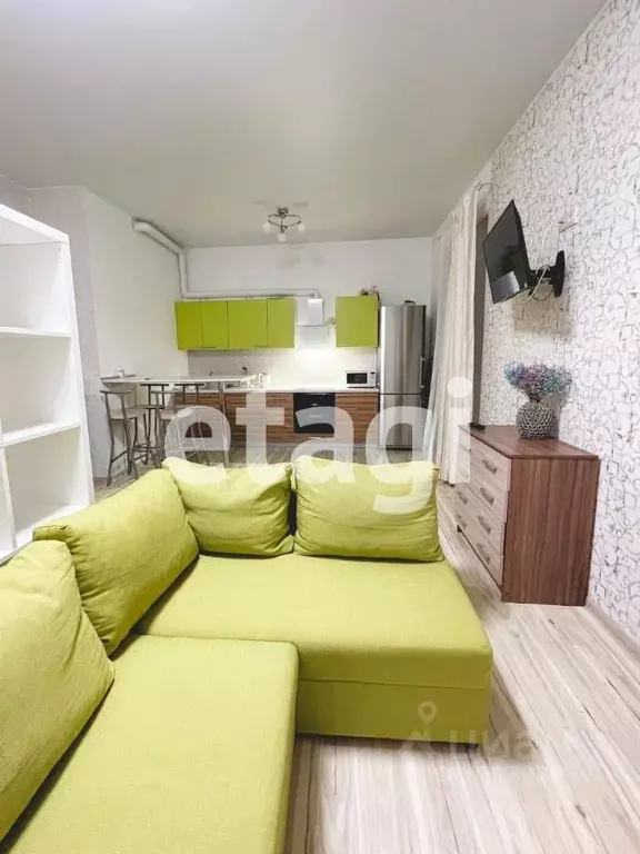 Студия Санкт-Петербург ул. Глухая Зеленина, 6 (37.0 м) - Фото 2