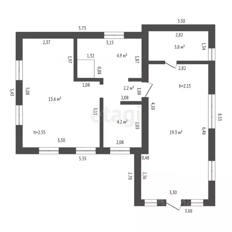 Дом в Амурская область, Благовещенский район, с. Усть-Ивановка ул. ... - Фото 1