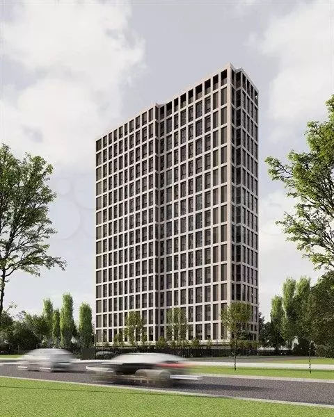 1-к. квартира, 21,4 м, 5/28 эт. - Фото 0
