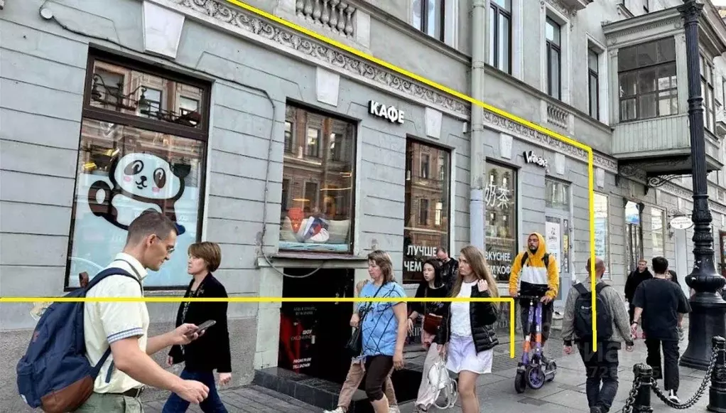 Помещение свободного назначения в Санкт-Петербург Невский просп., 87/2 ... - Фото 1