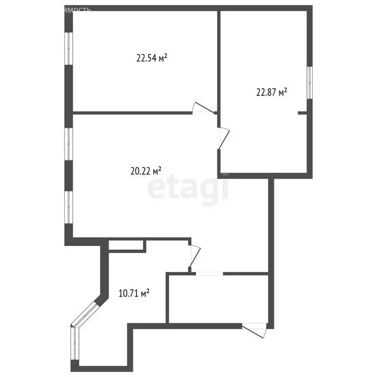 3-комнатная квартира: Санкт-Петербург, Выборгское шоссе, 140 (107.5 м) - Фото 1