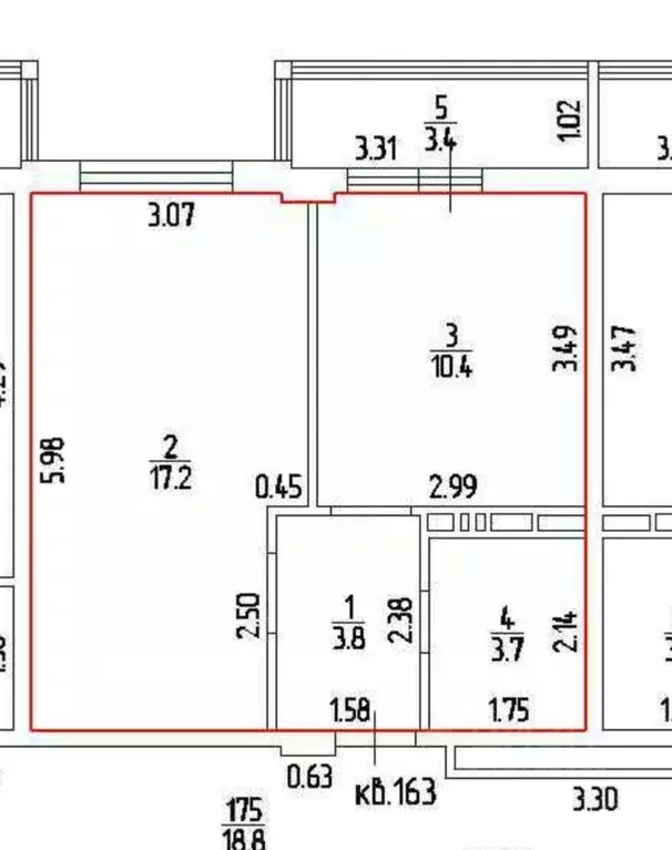 1-к кв. Краснодарский край, Краснодар ул. Краеведа Соловьева, 6К4 ... - Фото 0