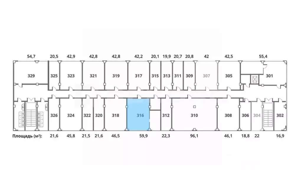 Офис в Санкт-Петербург Смоленская ул., 9 (60 м) - Фото 1