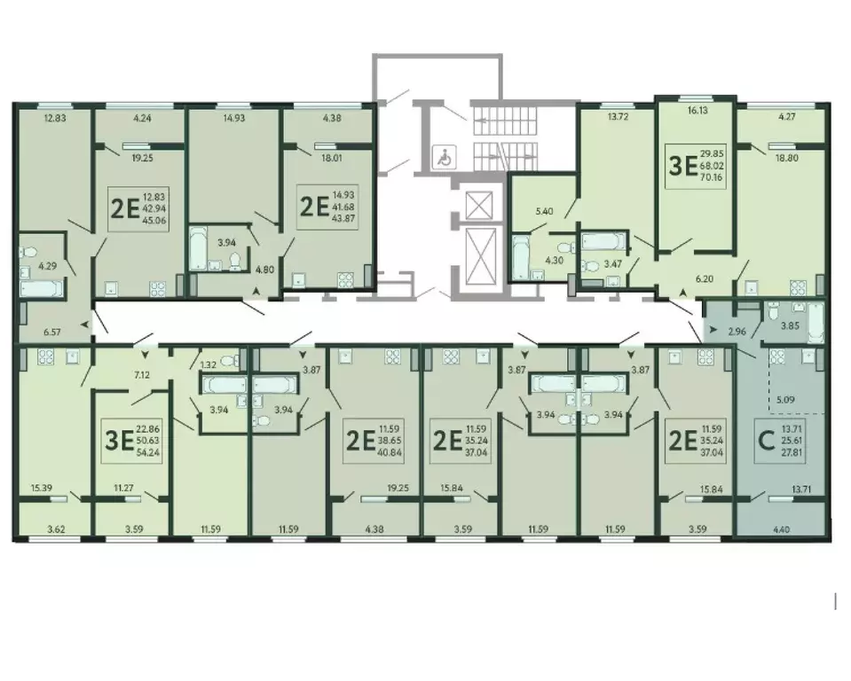 1-к кв. Воронежская область, с. Новая Усмань, Ольха мкр  (40.84 м) - Фото 2