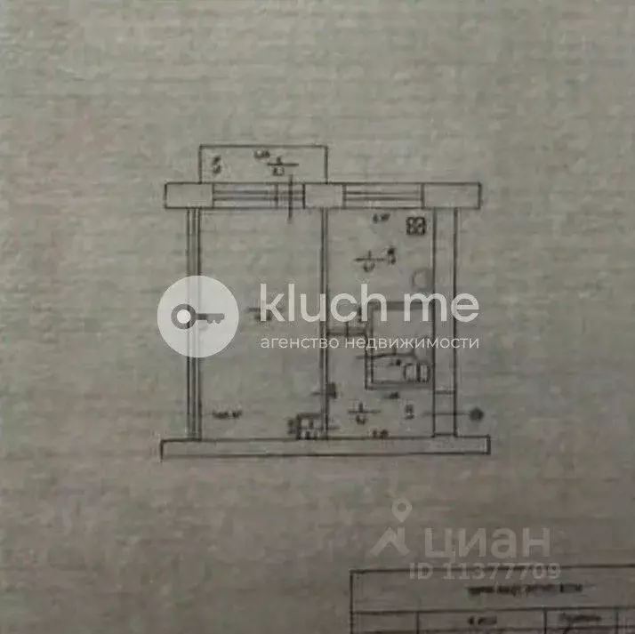 1-к кв. Татарстан, Казань ул. Шамиля Усманова, 11Б (30.6 м) - Фото 2