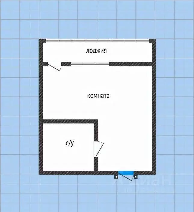 Студия Оренбургская область, Оренбург Транспортная ул., 16/1 (27.2 м) - Фото 2