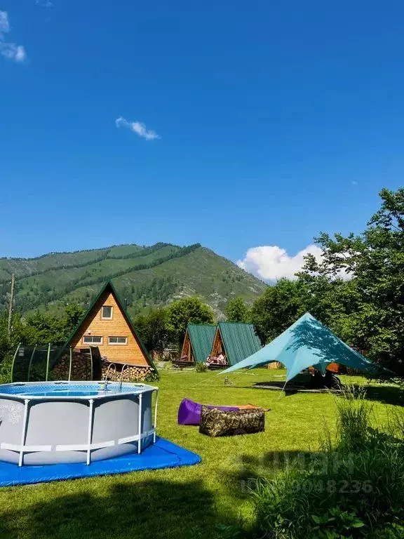 Дом в Алтай, Чемальский район, с. Анос Садовая ул., 26 (16 м) - Фото 1