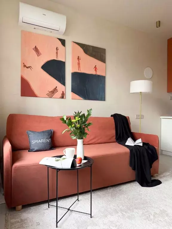 Студия Москва Нагатинская наб., 10А (20.8 м) - Фото 0