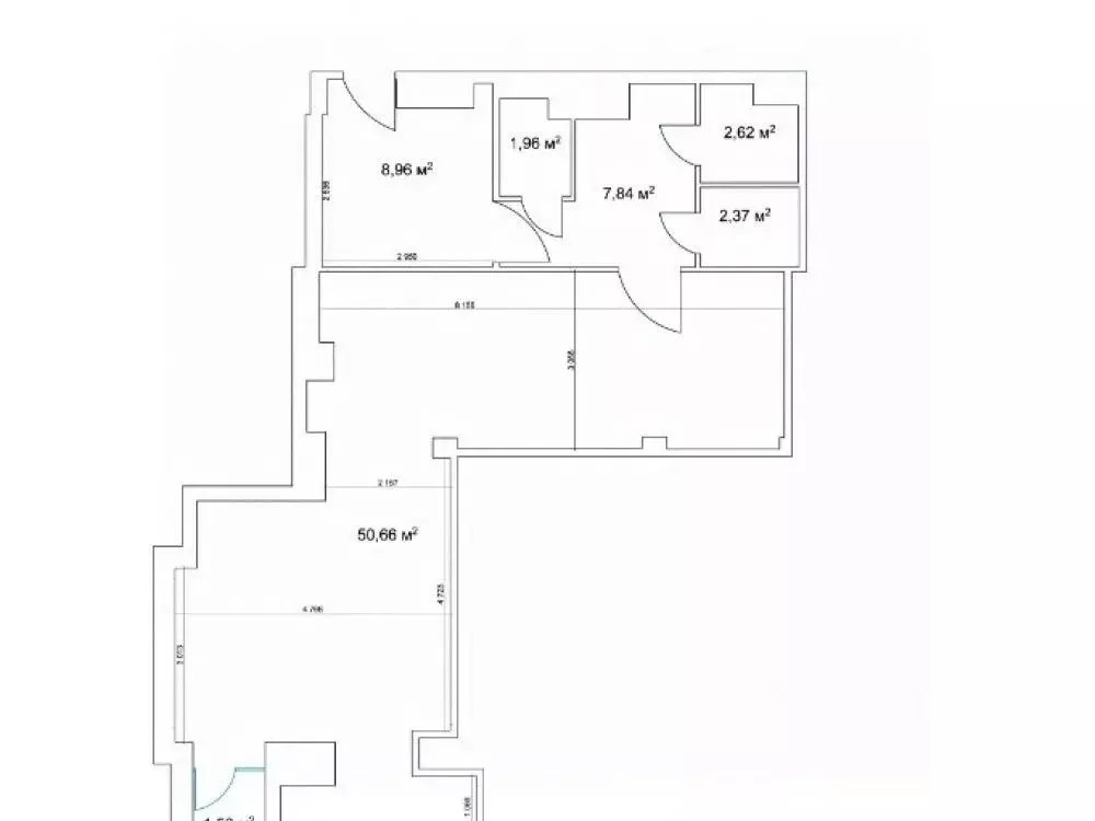 Торговая площадь в Москва просп. Андропова, 30 (76 м) - Фото 1