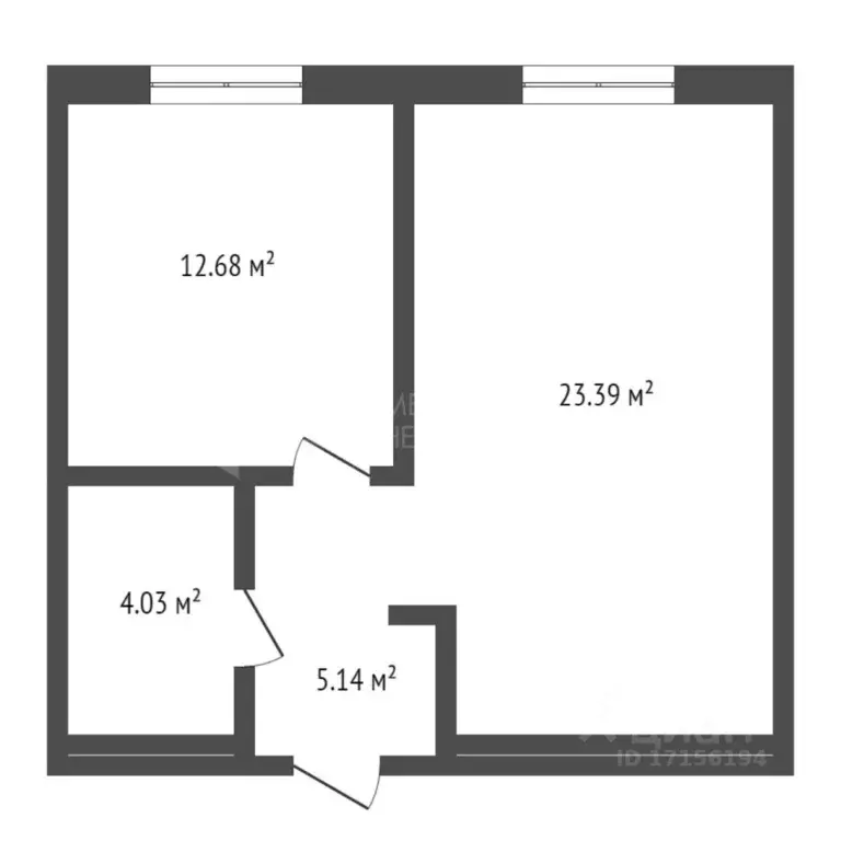 1-к кв. Тюменская область, Тюмень Ставропольская ул., 160/1 (45.5 м) - Фото 1