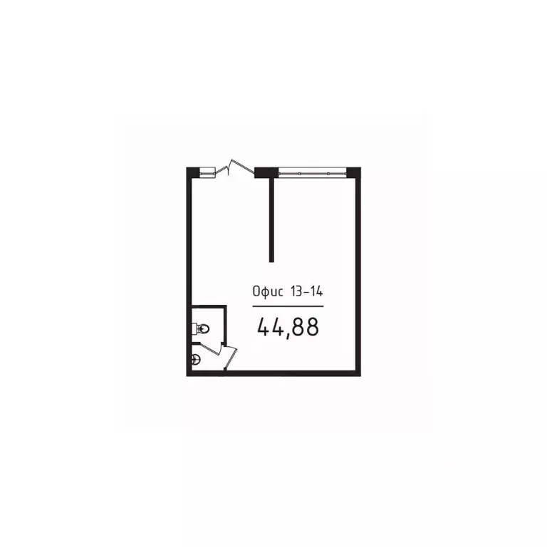 Офис в Адыгея, Майкоп Степная ул. (45 м) - Фото 1