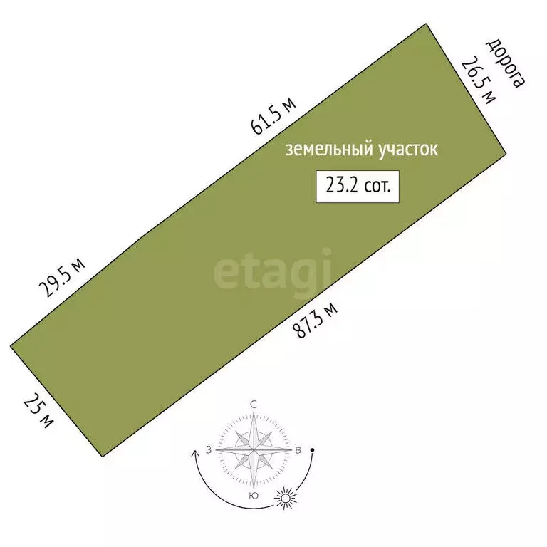 Участок в Нерехтский район, Воскресенское сельское поселение, деревня ... - Фото 1