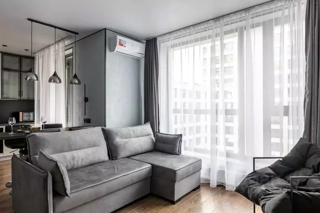 Студия Санкт-Петербург ул. Челюскина, 8 (35.0 м) - Фото 1