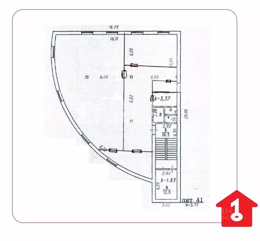 Офис в Омская область, Омск ул. Перелета, 8б (267 м) - Фото 2