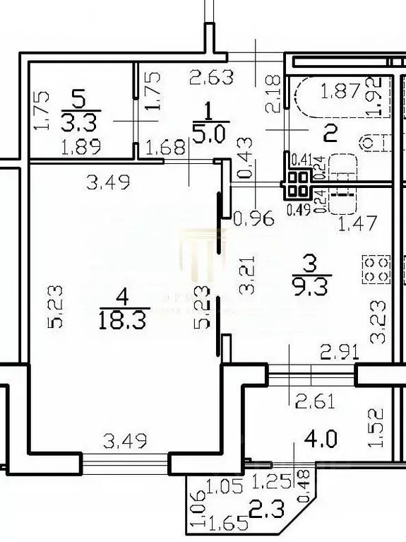 1-к кв. Ленинградская область, Всеволожский район, Бугровское ... - Фото 2