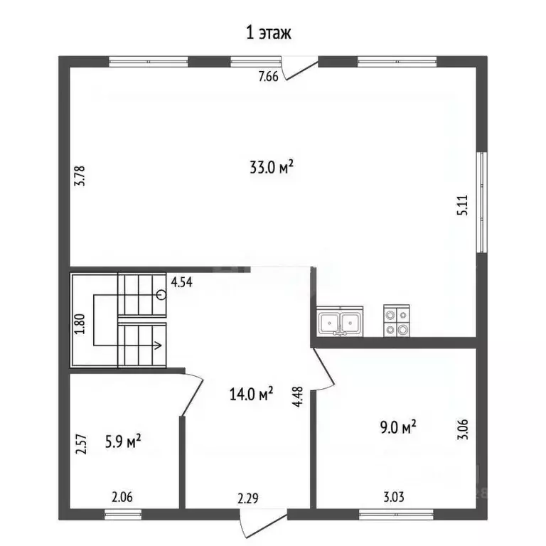 Дом в Владимирская область, Муром ул. Гладкова, 4 (119 м) - Фото 1