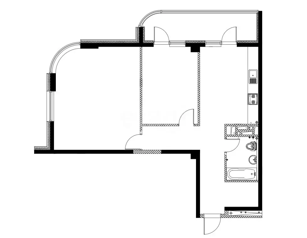 3-комнатная квартира: Южно-Сахалинск, улица Алексея Максимовича ... - Фото 1