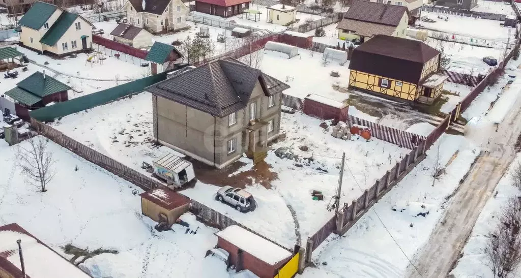 Дом в Ленинградская область, Ломоносовский район, Виллозское городское ... - Фото 0