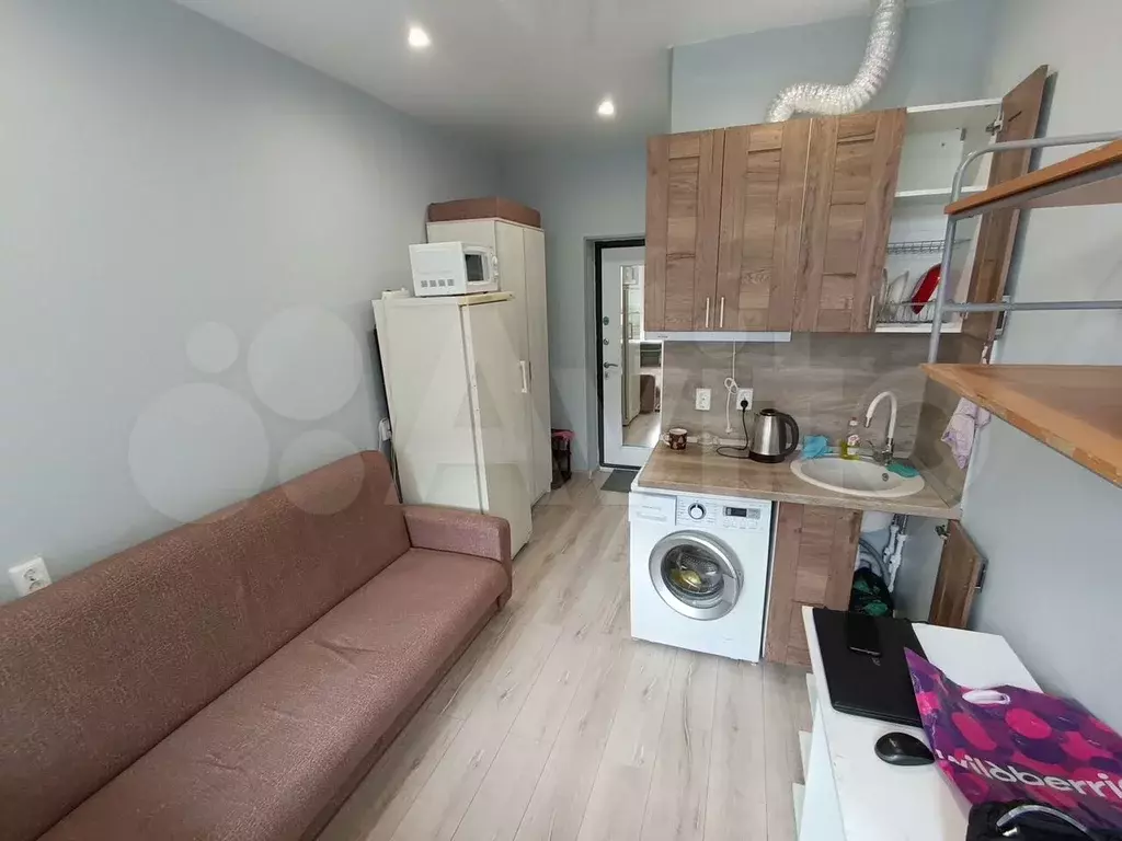 Квартира-студия, 14 м, 4/4 эт. - Фото 0