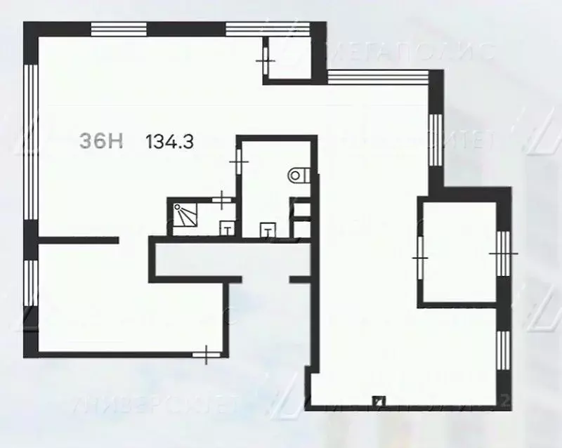 Помещение свободного назначения в Москва ул. Речников, 22 (288 м) - Фото 1