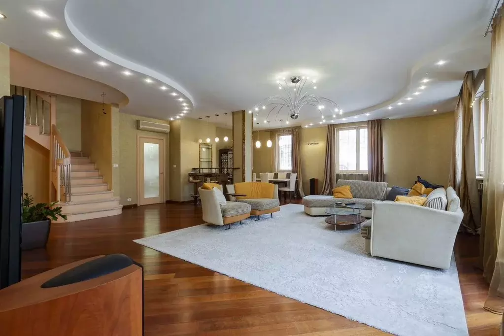 5-к кв. Москва Скарятинский пер., 7 (220.0 м) - Фото 1