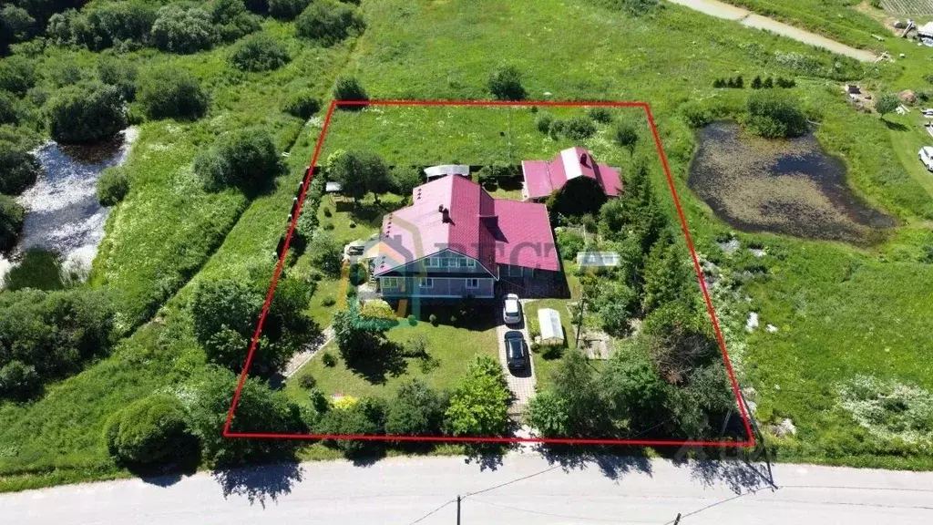 Дом в Ленинградская область, Волосовский район, Клопицкое с/пос, д. ... - Фото 1