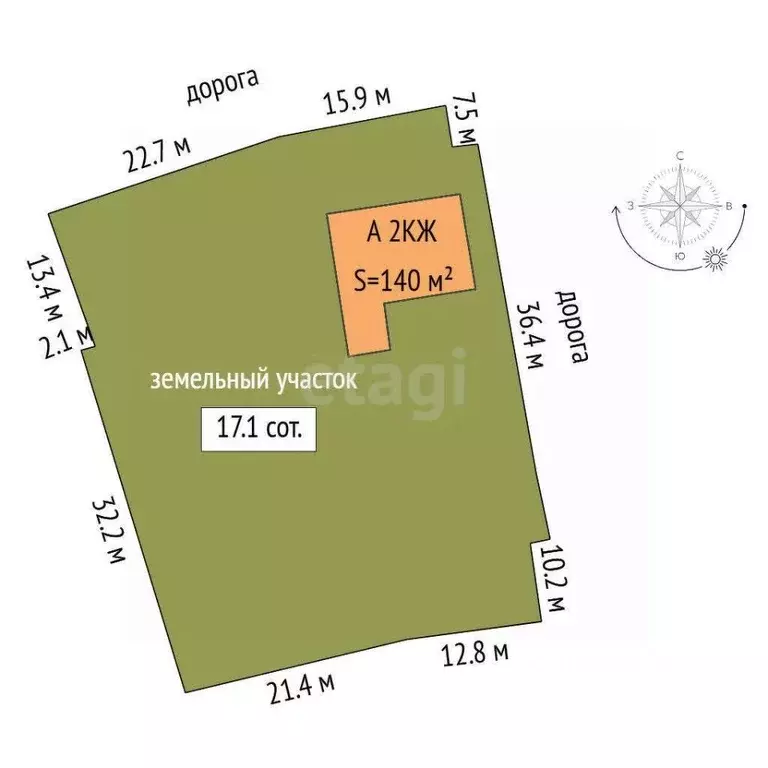 Дом в Тюменская область, Ярковский муниципальный округ, с. Дубровное  ... - Фото 2