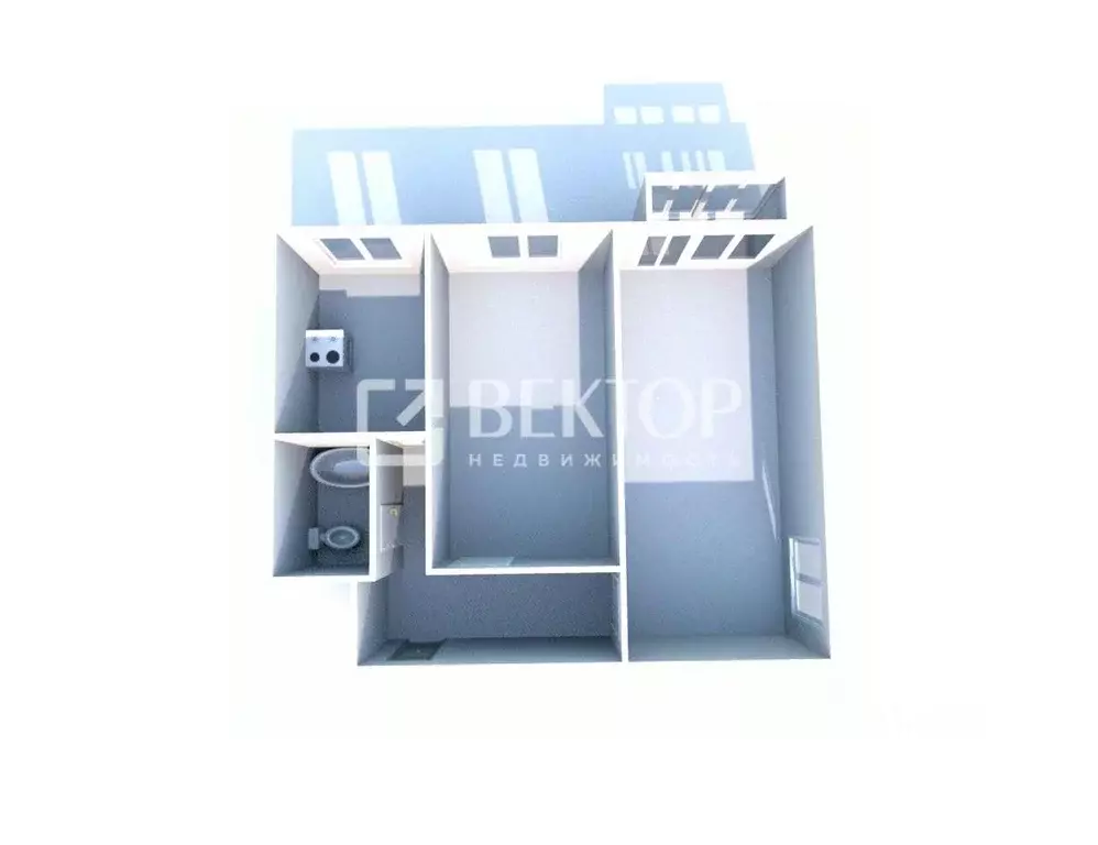 2-к кв. Ярославская область, Ярославль Тутаевское ш., 37 (42.8 м) - Фото 2