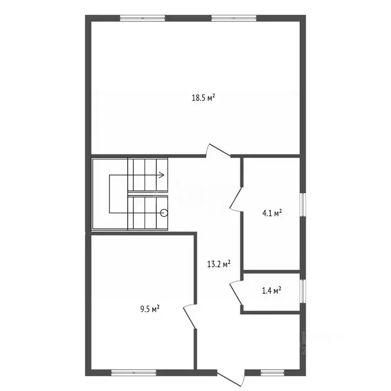 Дом в Воронежская область, Новоусманский район, Никольское с/пос, пос. ... - Фото 2