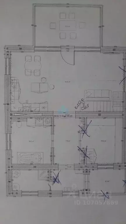 Коттедж в Калужская область, Боровский муниципальный округ, с. Ворсино ... - Фото 2