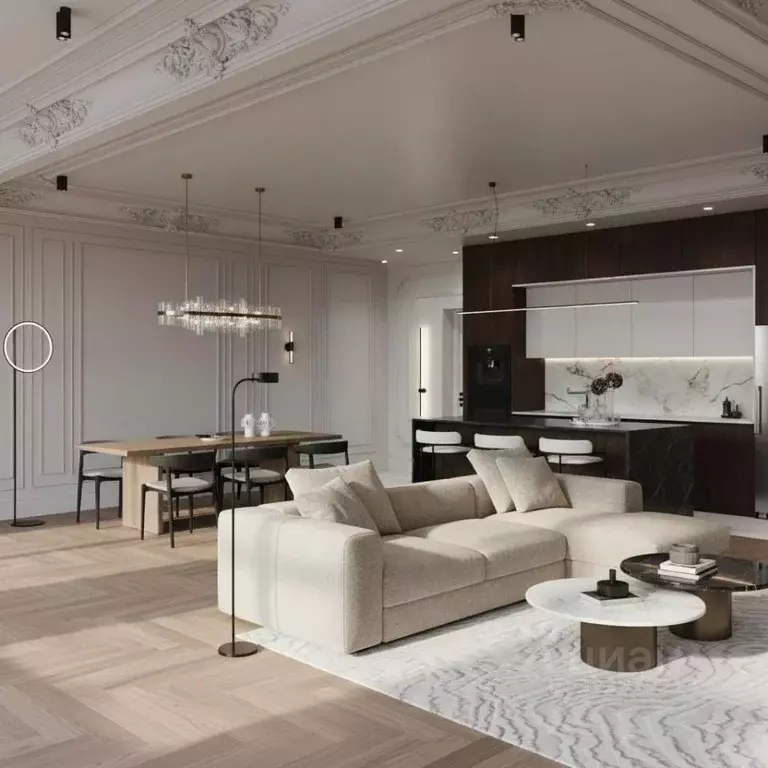 3-к кв. Москва Кутузовский просп., 12 (109.0 м) - Фото 1