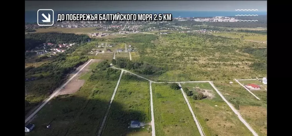 Участок в Калининградская область, Зеленоградск пос. Клинцовка,  (6.64 ... - Фото 2