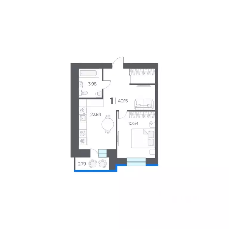 1-к кв. Рязанская область, Рязанский район, Дядьковское с/пос, с. ... - Фото 1
