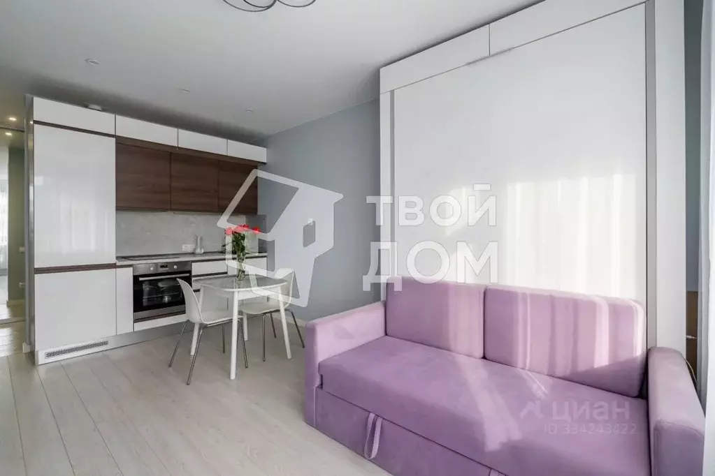 Студия Санкт-Петербург просп. Стачек, 216к2 (23.4 м) - Фото 1