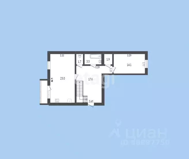 4-к кв. Карачаево-Черкесия, Черкесск Октябрьская ул., 388 (183.3 м) - Фото 1