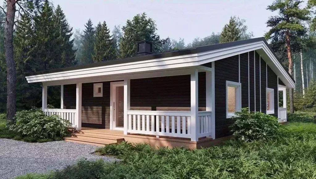 Дом в Ленинградская область, Приозерский район, Раздольевское с/пос, ... - Фото 0