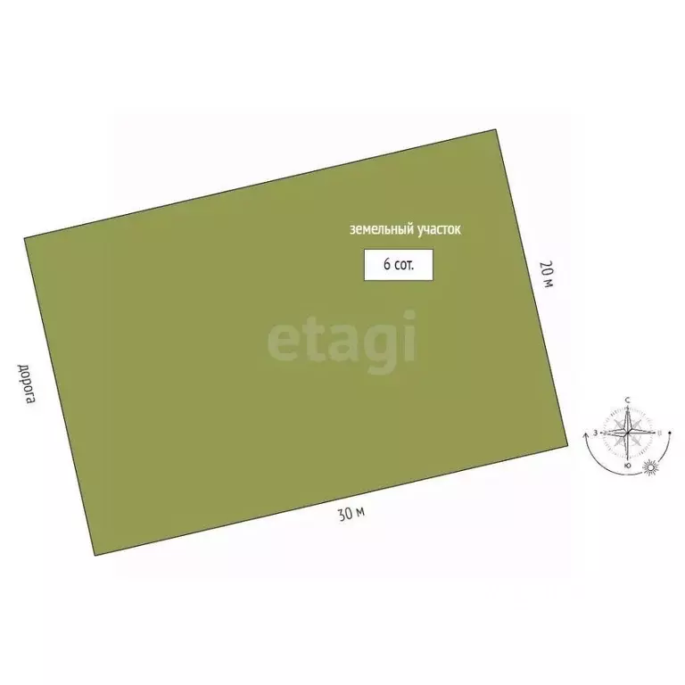 Участок в Севастополь с. Полюшко, ул. Владимира Кривопалова (6.0 сот.) - Фото 2