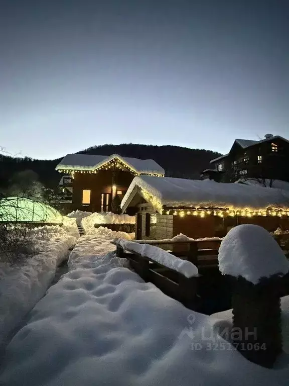 Дом в Краснодарский край, Сочи Красная Поляна пгт, ул. Дворцовая, 17 ... - Фото 1