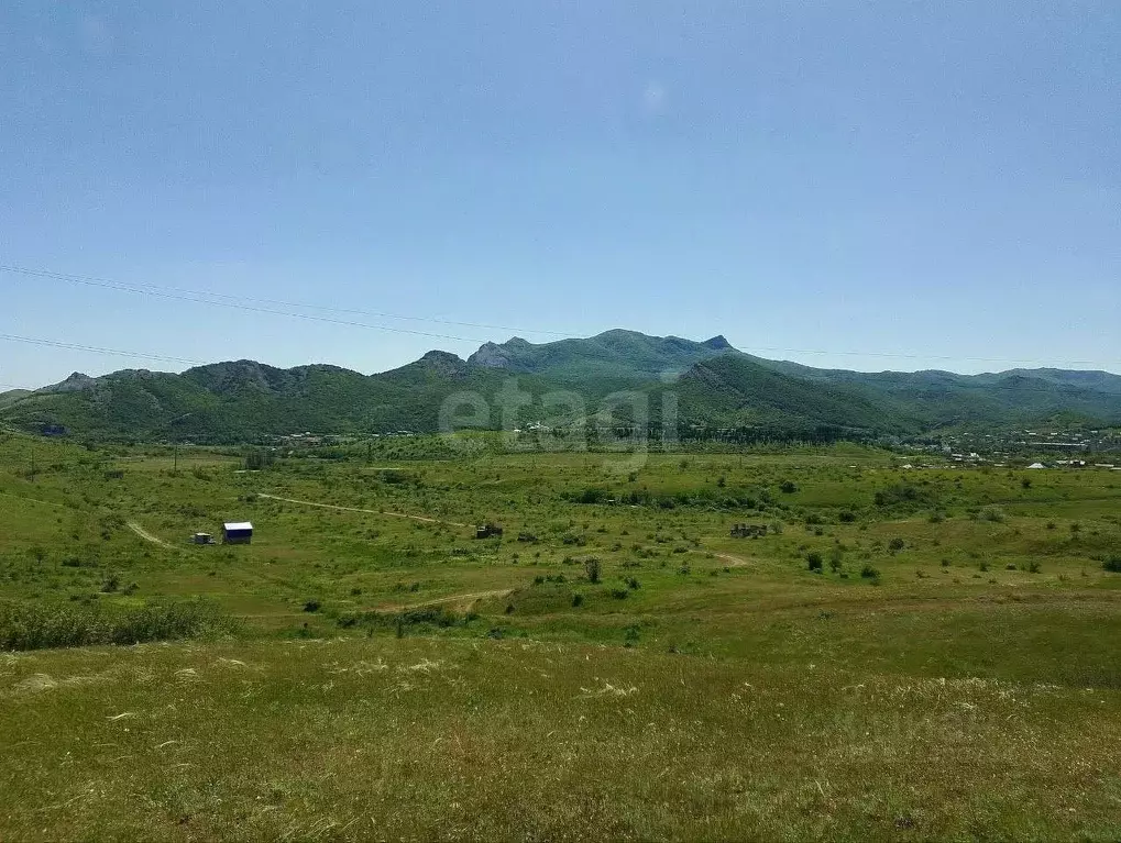 Участок в Крым, Феодосия муниципальный округ, Щебетовка пгт ул. ... - Фото 1