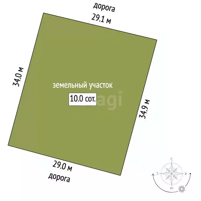 Участок в Костромская область, Кострома Соколиное Гнездо кп,  (10.0 ... - Фото 2