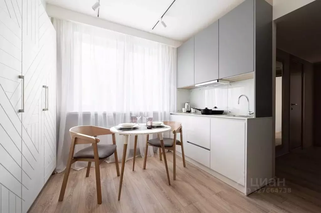 Студия Санкт-Петербург Заозерная ул., 3к3 (29.5 м) - Фото 1