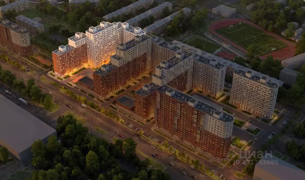 2-к кв. Московская область, Люберцы городской округ, Томилино пгт, ... - Фото 2