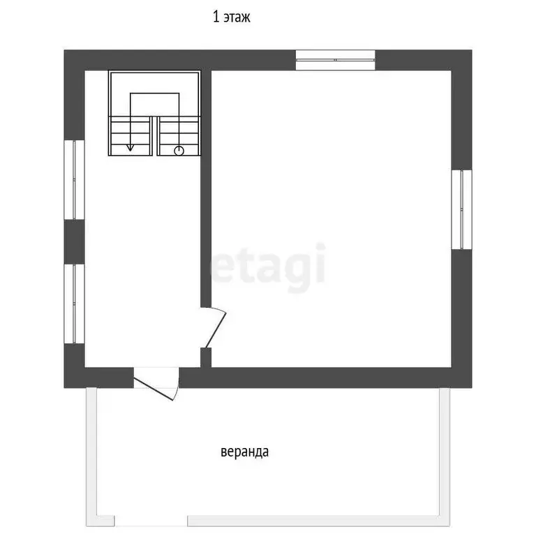 Дом в Сычёво, садовое товарищество Здоровье-1 (40 м) - Фото 1